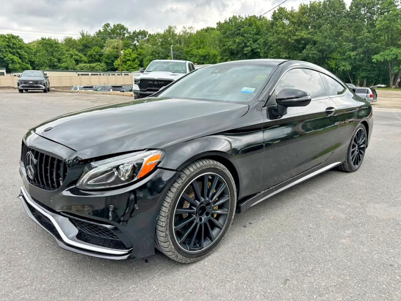 2018 Mercedes-Benz C 43 AMG, VIN WDDWJ6EB1JF706144 — Missing or altered VIN