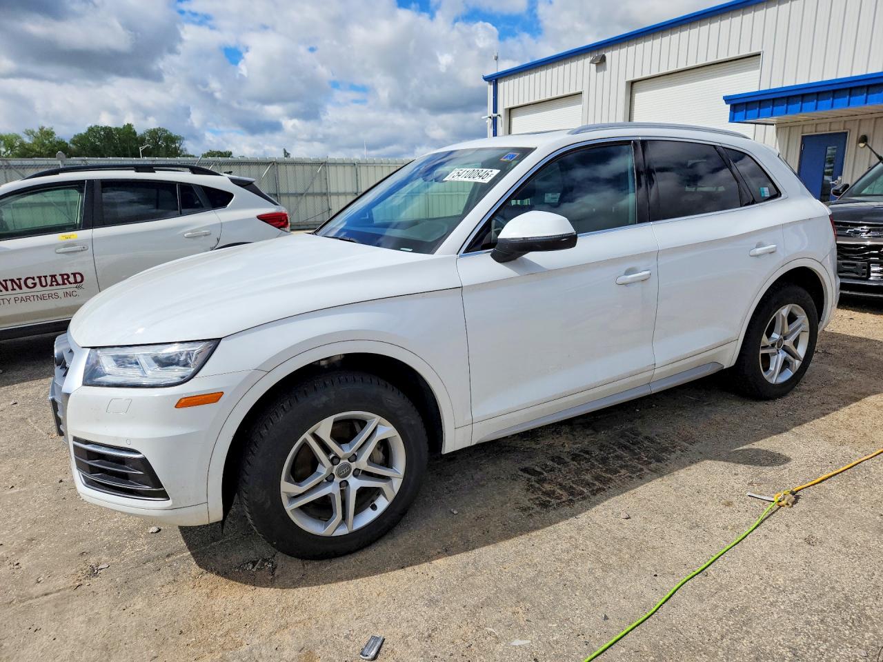 2018 Audi Q5 Premium Plus, VIN WA1BNAFY1J2166699 — Water / flood