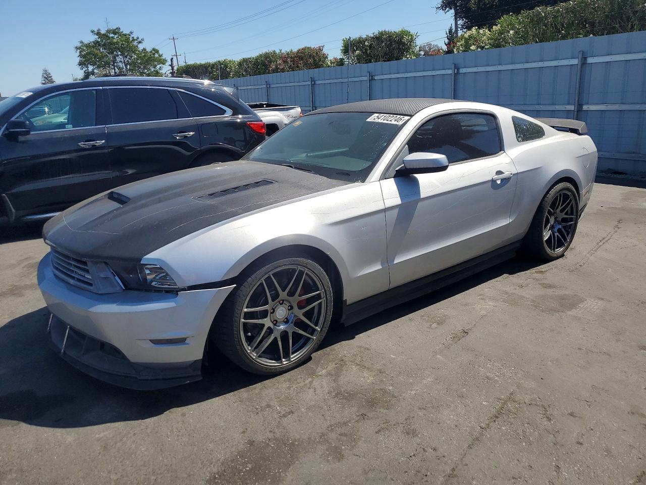 2012 Ford Mustang GT Premium, VIN 1ZVBP8CF9C5240896 — Vandalism