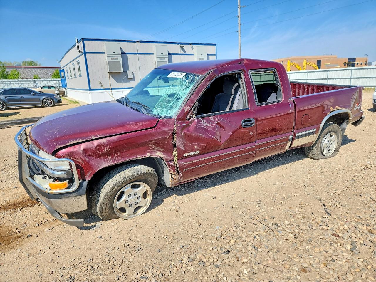 2002 Chevrolet Silverado 1500 LT, VIN 2GCEK19T721237563 — Front end