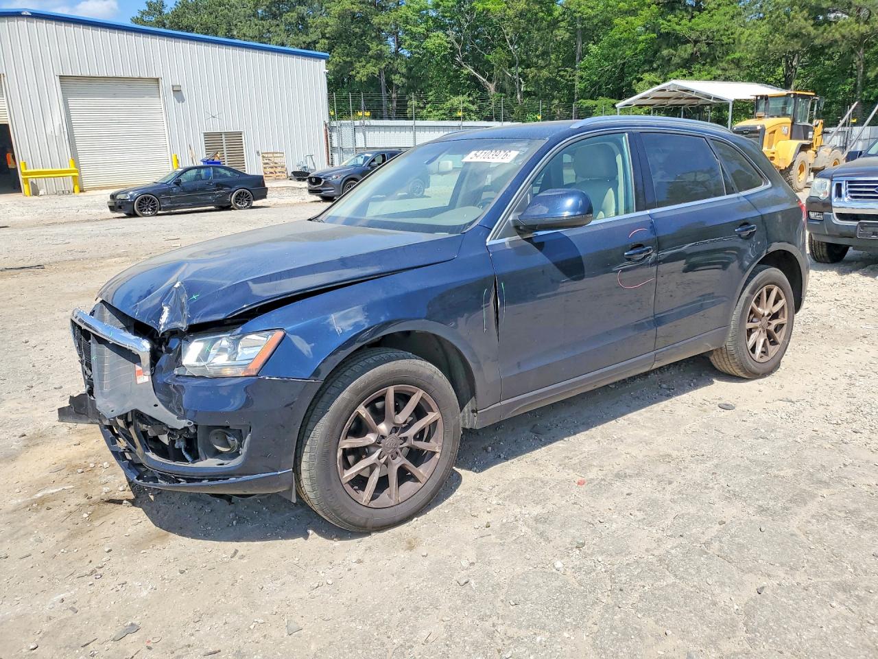 2009 Audi Q5 Premium, VIN WA1KK78R89A043923 — Front end
