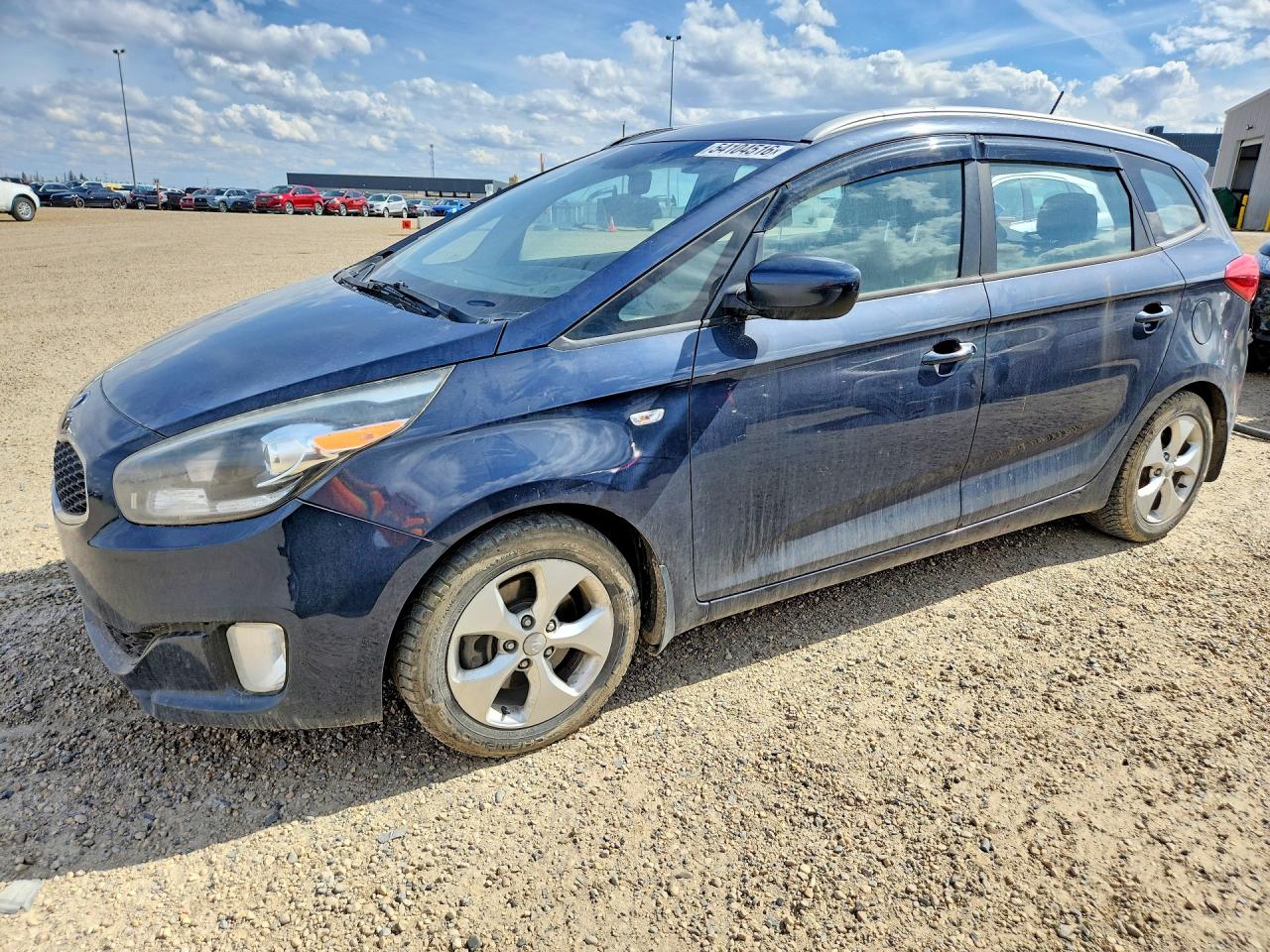 2015 Kia Rondo LX, VIN KNAHT8A37F7078564 — Rear end