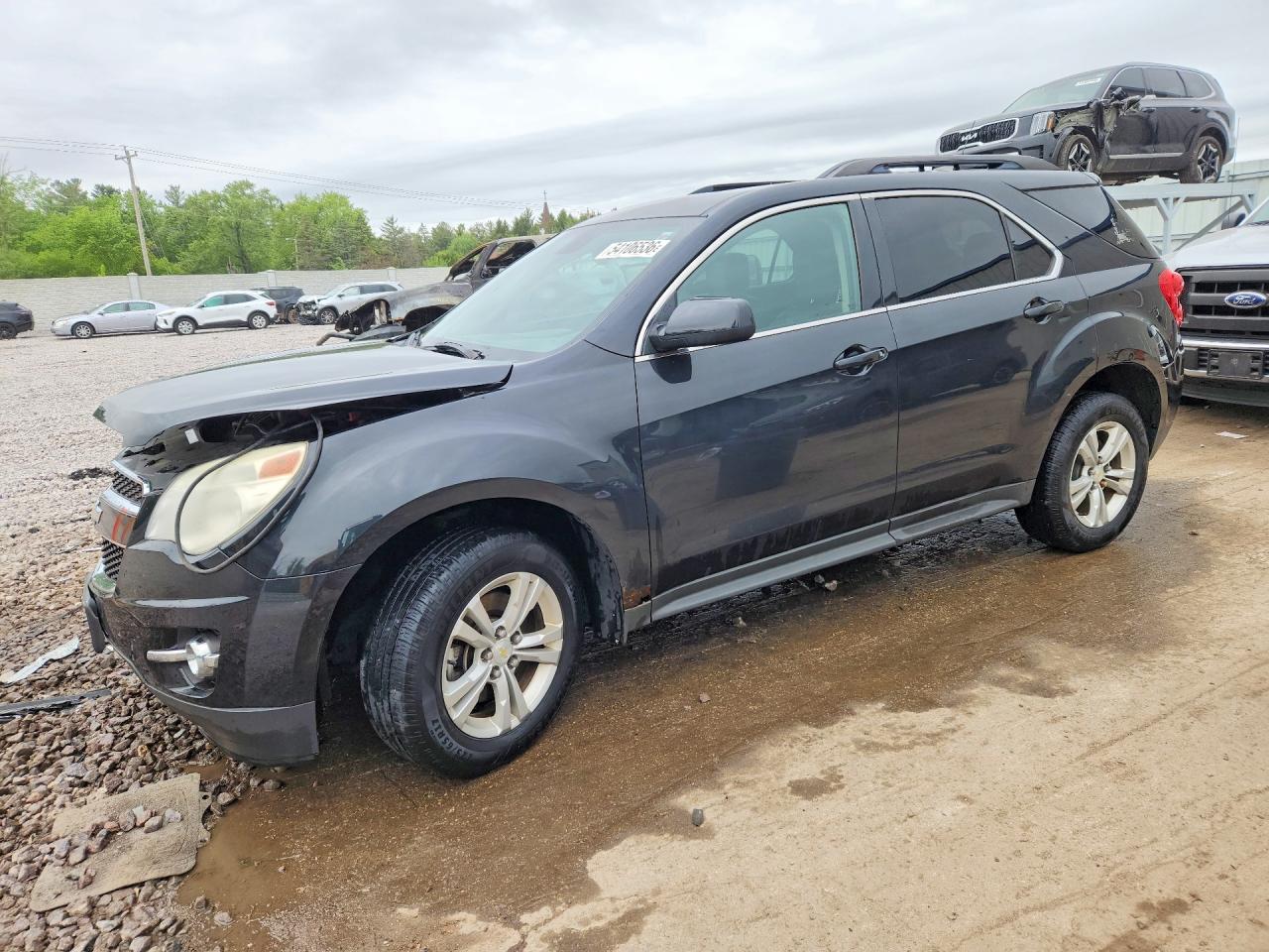 2012 Chevrolet Equinox 2LT, VIN 2GNALPEK5C6380812 — Undercarriage