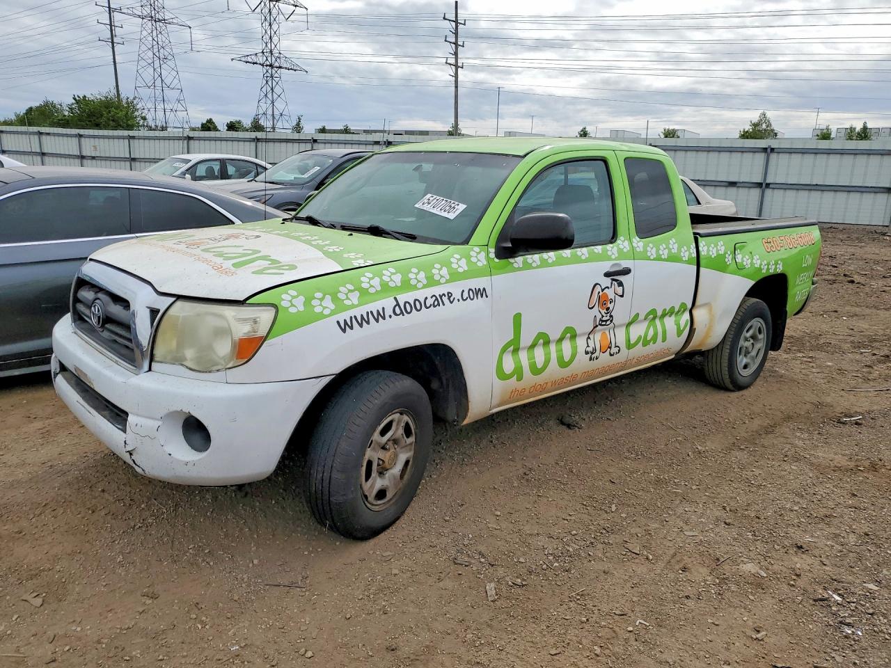 2008 Toyota Tacoma, VIN 5TETX22N68Z538758 — Зад