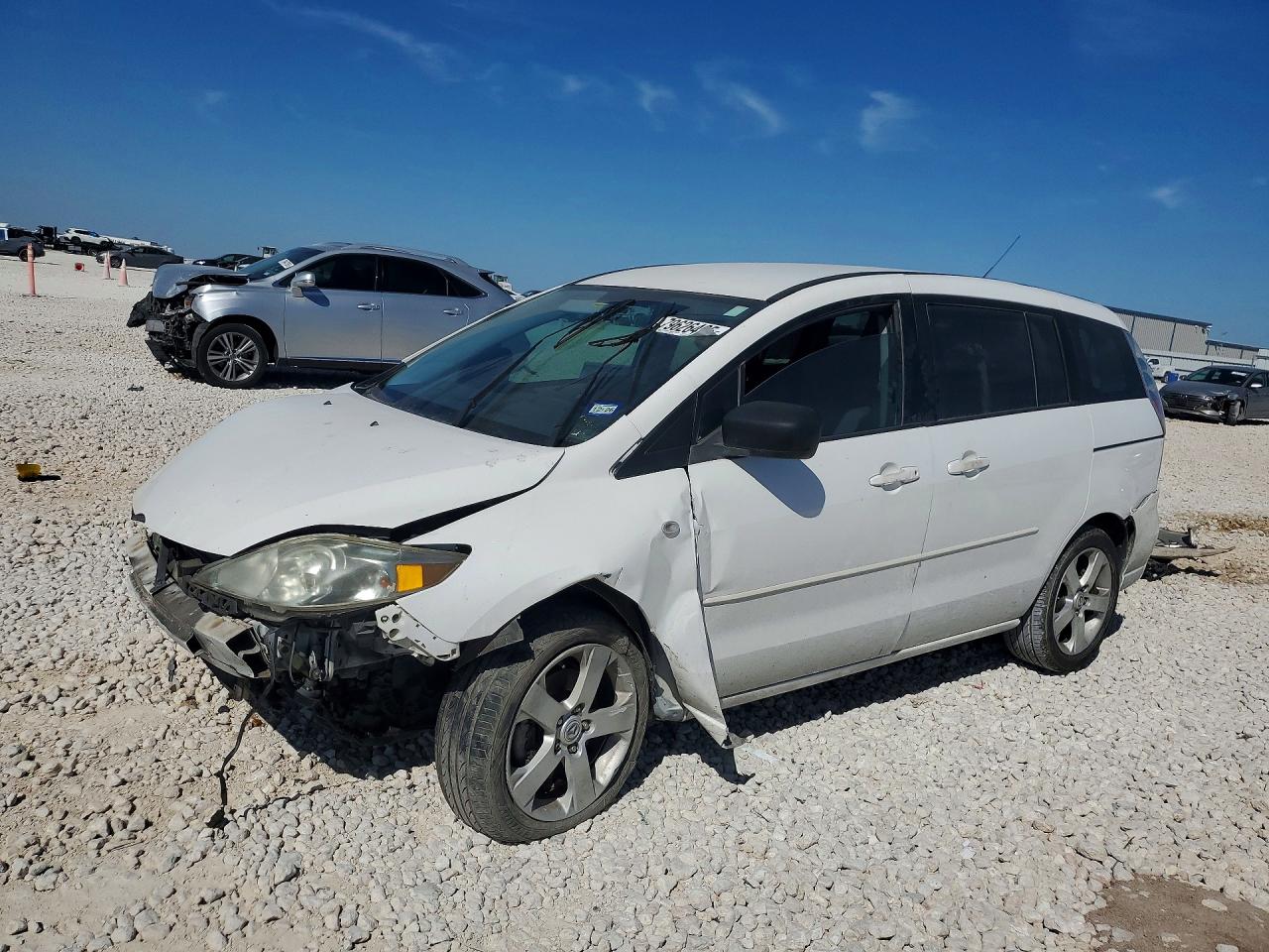 2007 Mazda 5 Sport, VIN JM1CR293170154786 — Front end