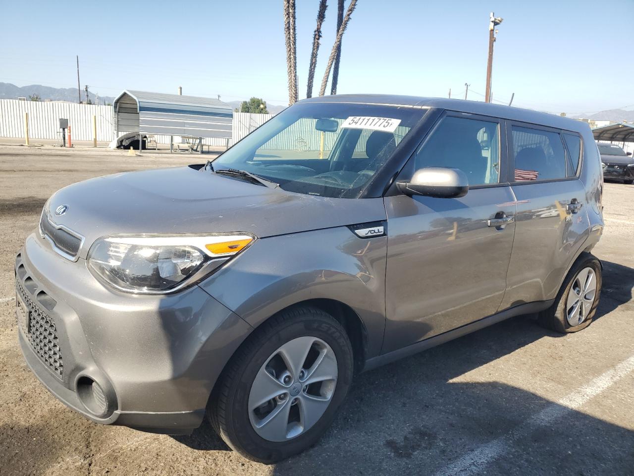 2016 Kia Soul, VIN KNDJN2A21G7359005 — Rear end