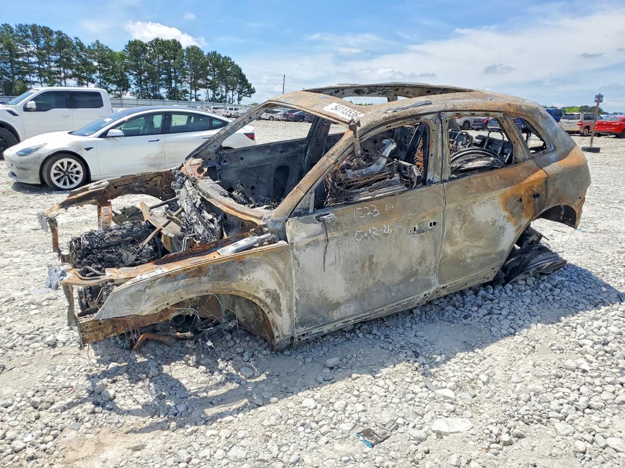 2021 Audi Q5 Premium, VIN WA1AAAFY7M2003633 — Burn