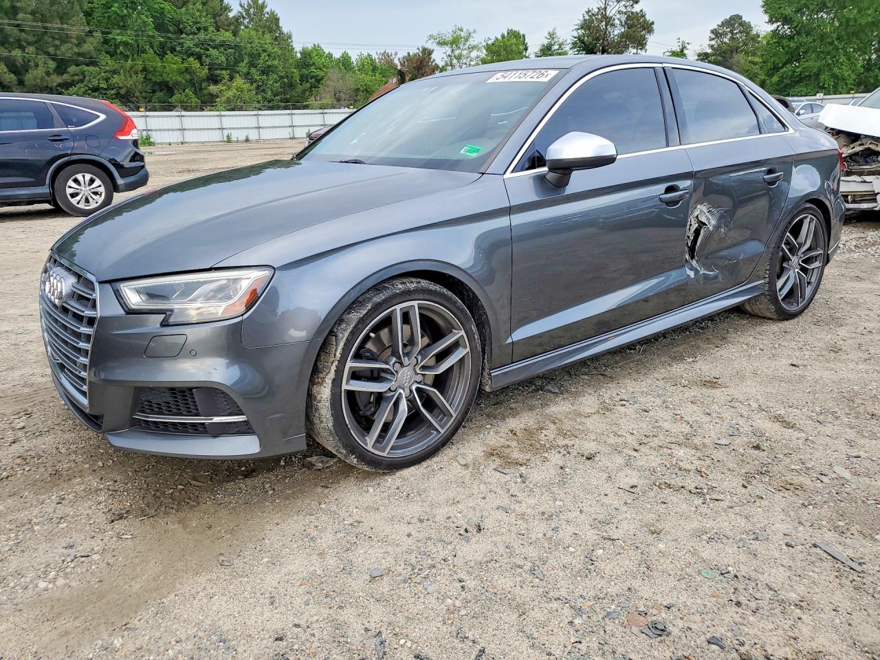 2017 Audi S3 Premium Plus, VIN WAUB1GFF7H1014765 — Side