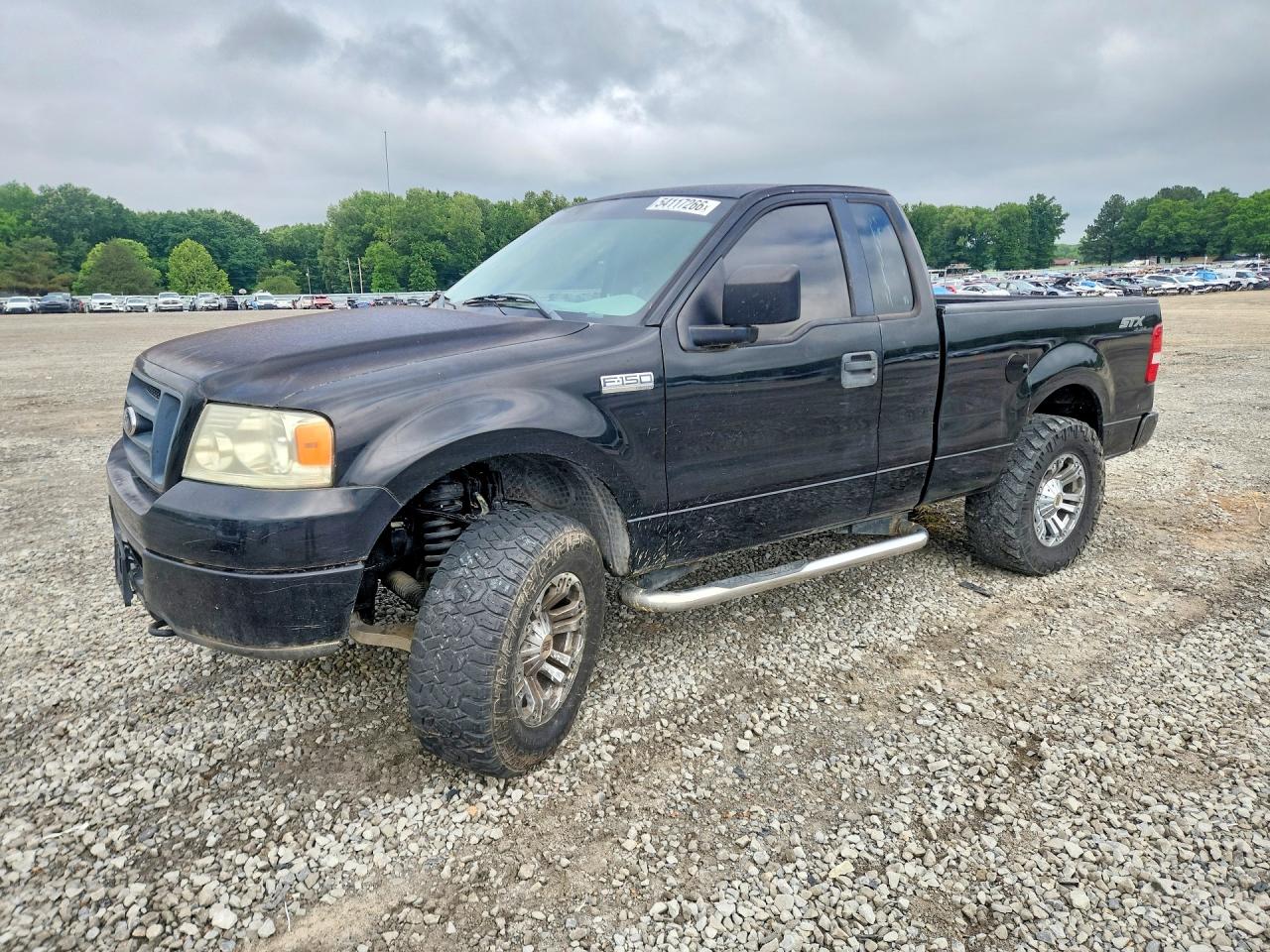 2006 Ford F-150 XL, VIN 1FTRF14W76NA70925 — Interior fire