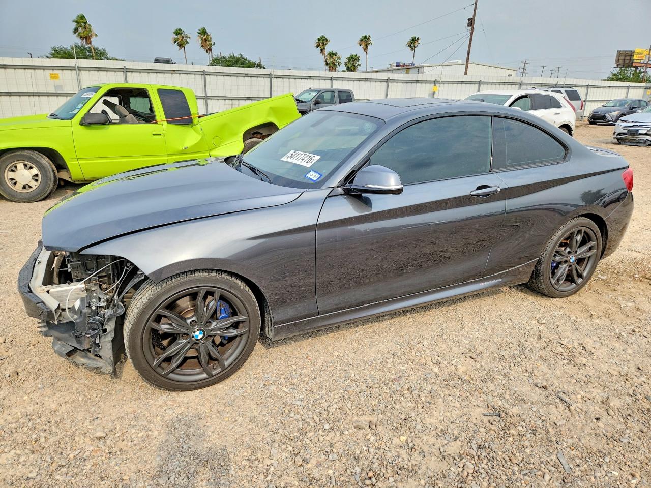 2016 BMW 2 Series M235i, VIN WBA1J7C53GV359807 — Front end