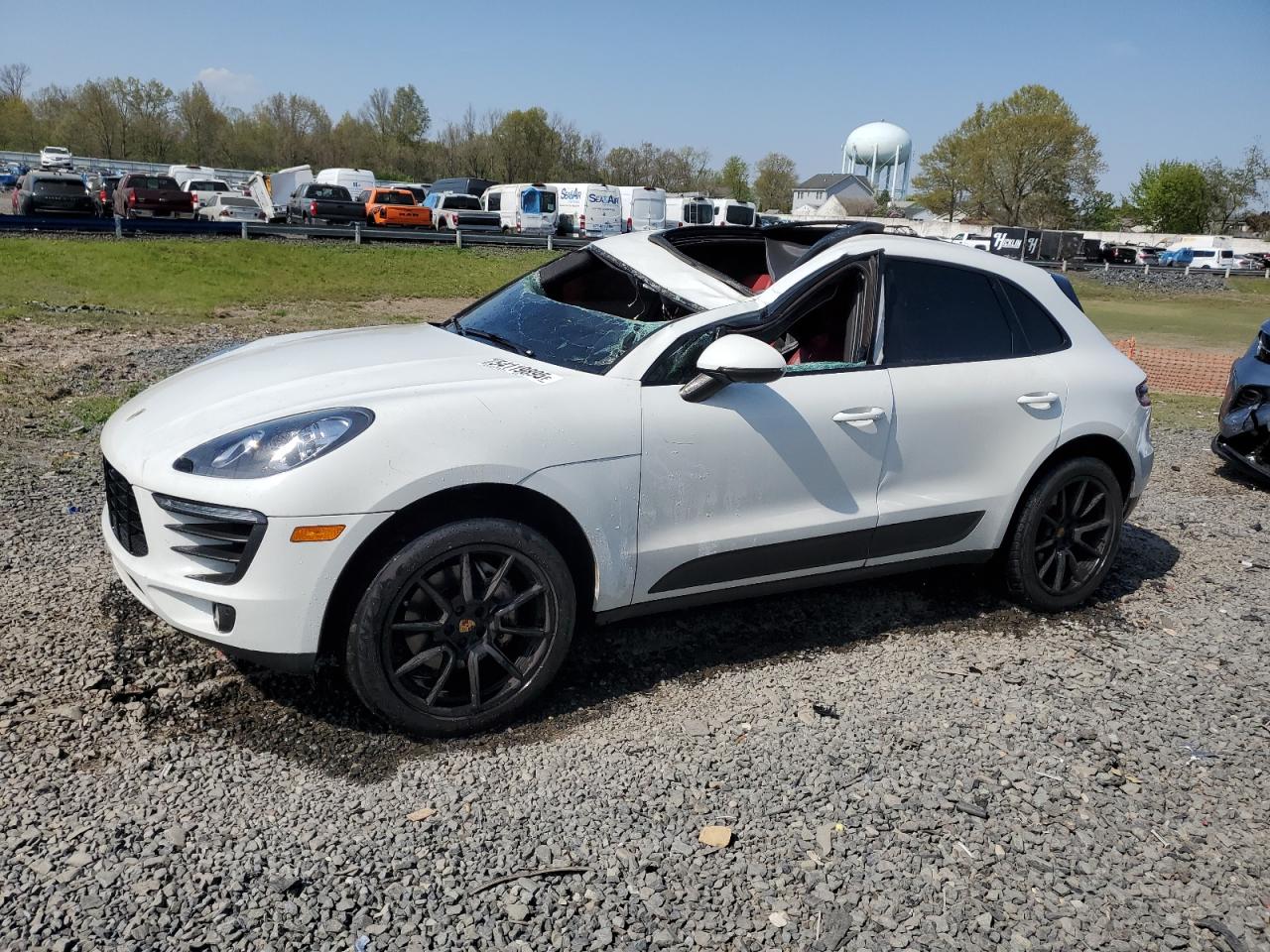 2017 Porsche Macan S, VIN WP1AB2A50HLB18420 — Крыша