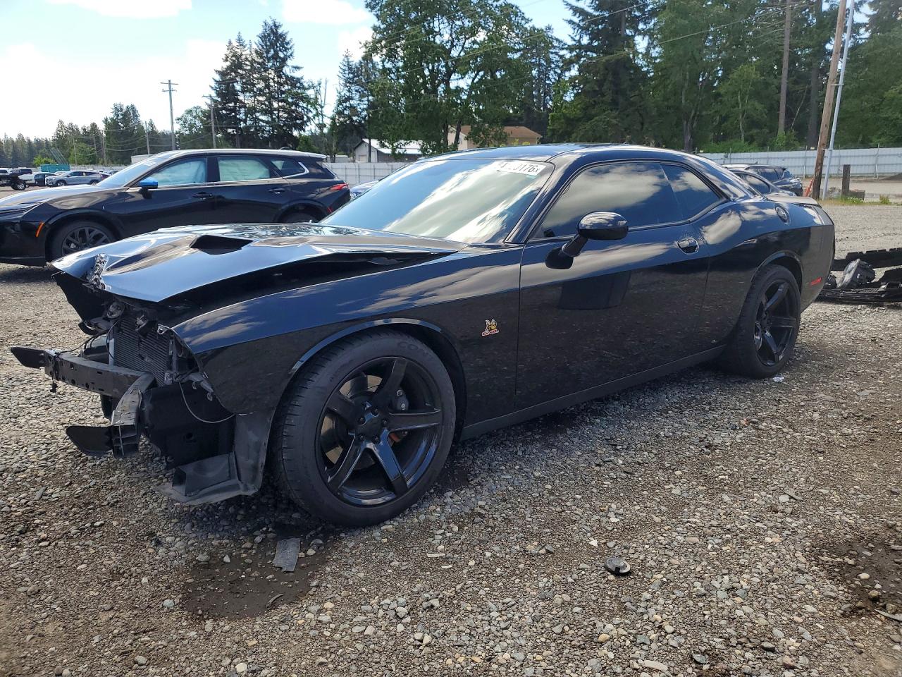 2015 Dodge Challenger R/T Scat Pack, VIN 2C3CDZFJXFH732439 — Front end