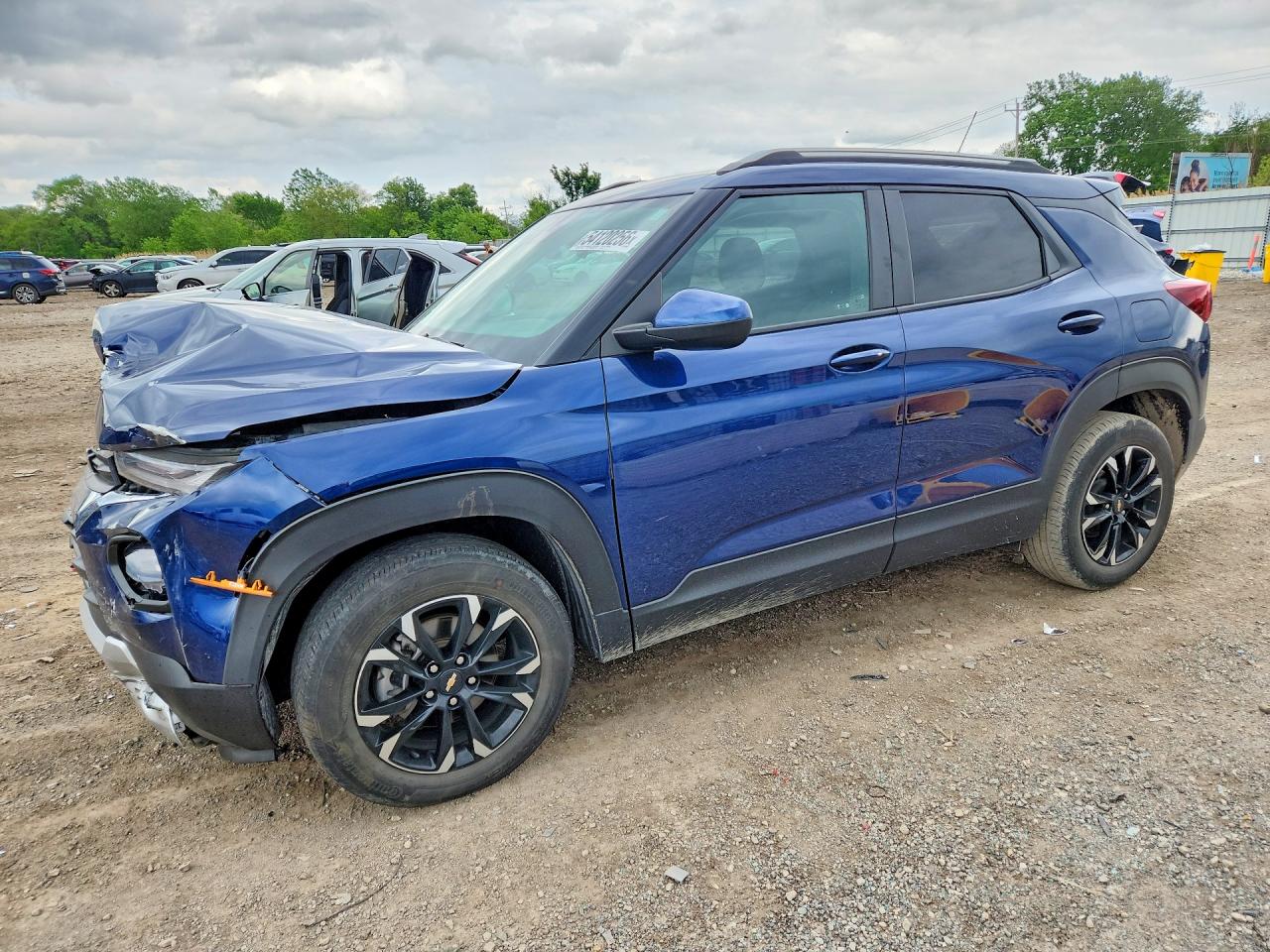 2022 Chevrolet TrailBlazer LT, VIN KL79MPS24NB133517 — Front end