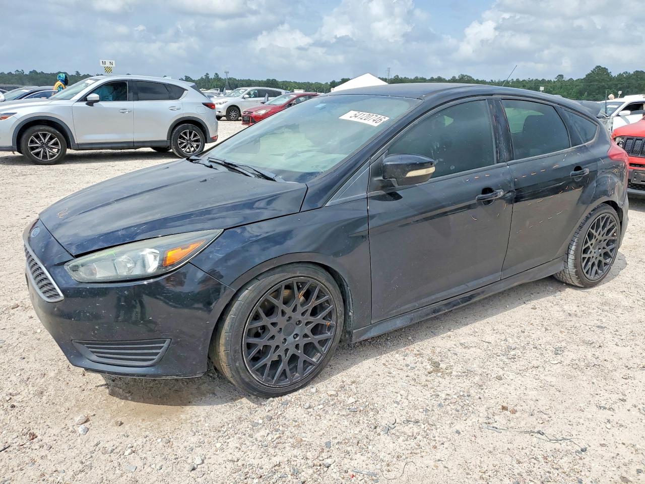 2016 Ford Focus ST, VIN 1FADP3L98GL274909 — Rear end