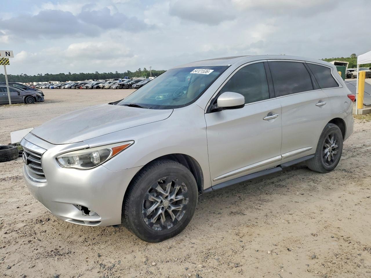 2013 Infiniti JX35, VIN 5N1AL0MN7DC348542 — Front end