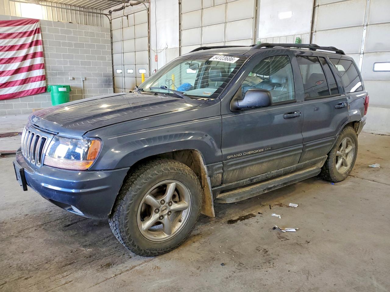 2001 Jeep Grand Cherokee Limited, VIN 1J4GW58N71C559288 — Зад