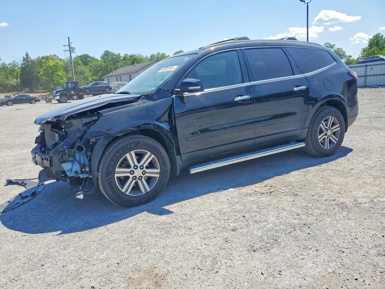 2017 Chevrolet Traverse LT, VIN 1GNKVHKD4HJ147167 — Front end