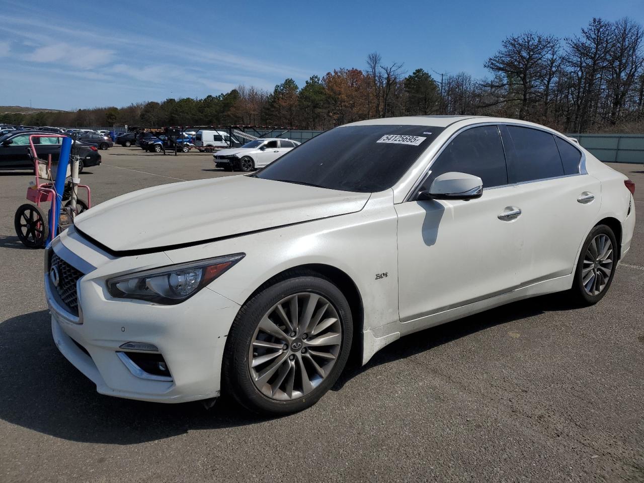 2020 Infiniti Q50 Luxe, VIN JN1EV7AR8LM252494 — Missing or altered VIN