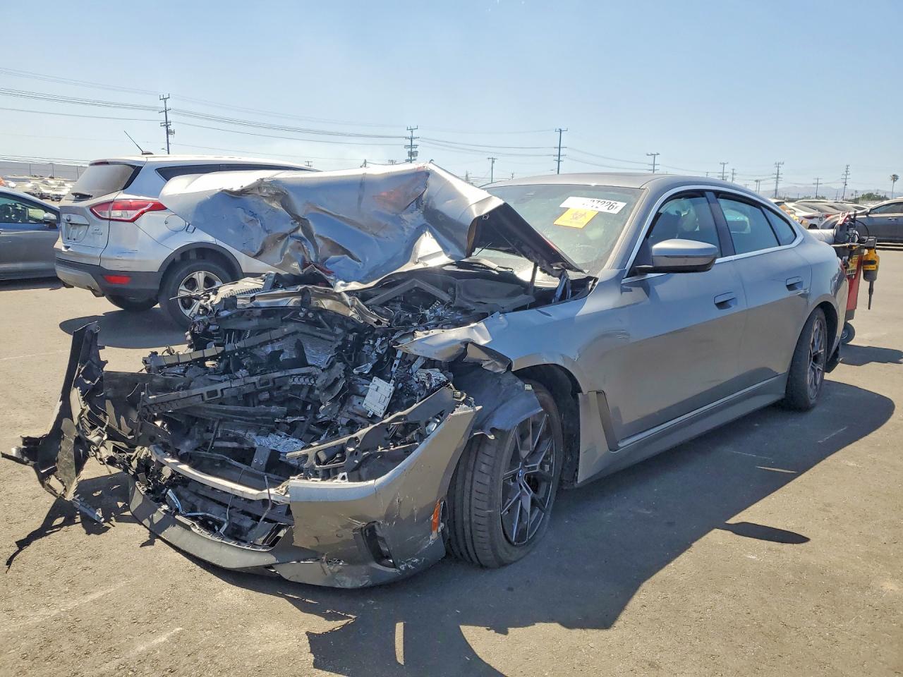 2023 BMW i4 eDrive40, VIN WBY73AW06PFP91742 — Front end