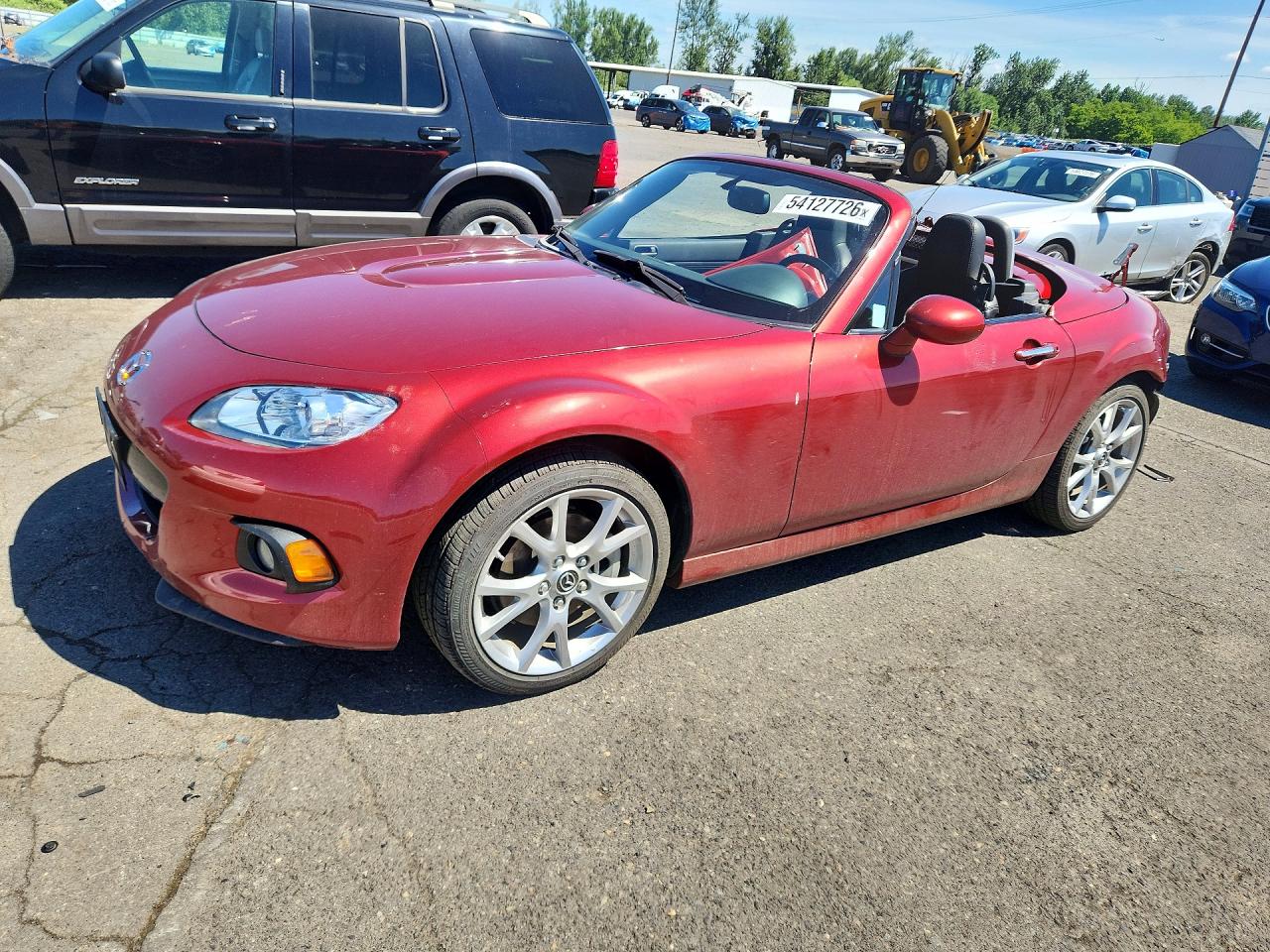 2015 Mazda MX-5 Miata Grand Touring, VIN JM1NC2PF3F0237920 — Rear end