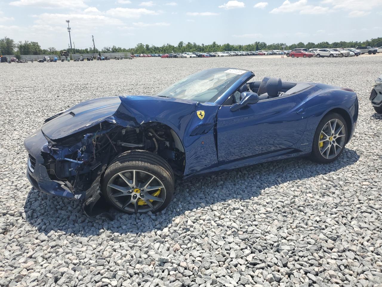 2010 Ferrari California, VIN ZFF65LJA6A0170225 — Front end
