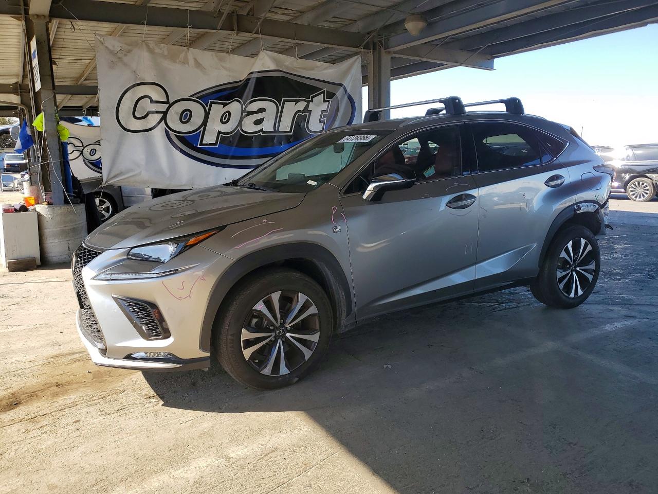 2018 Lexus NX 300 F Sport, VIN JTJBARBZ0J2165362 — Rear end