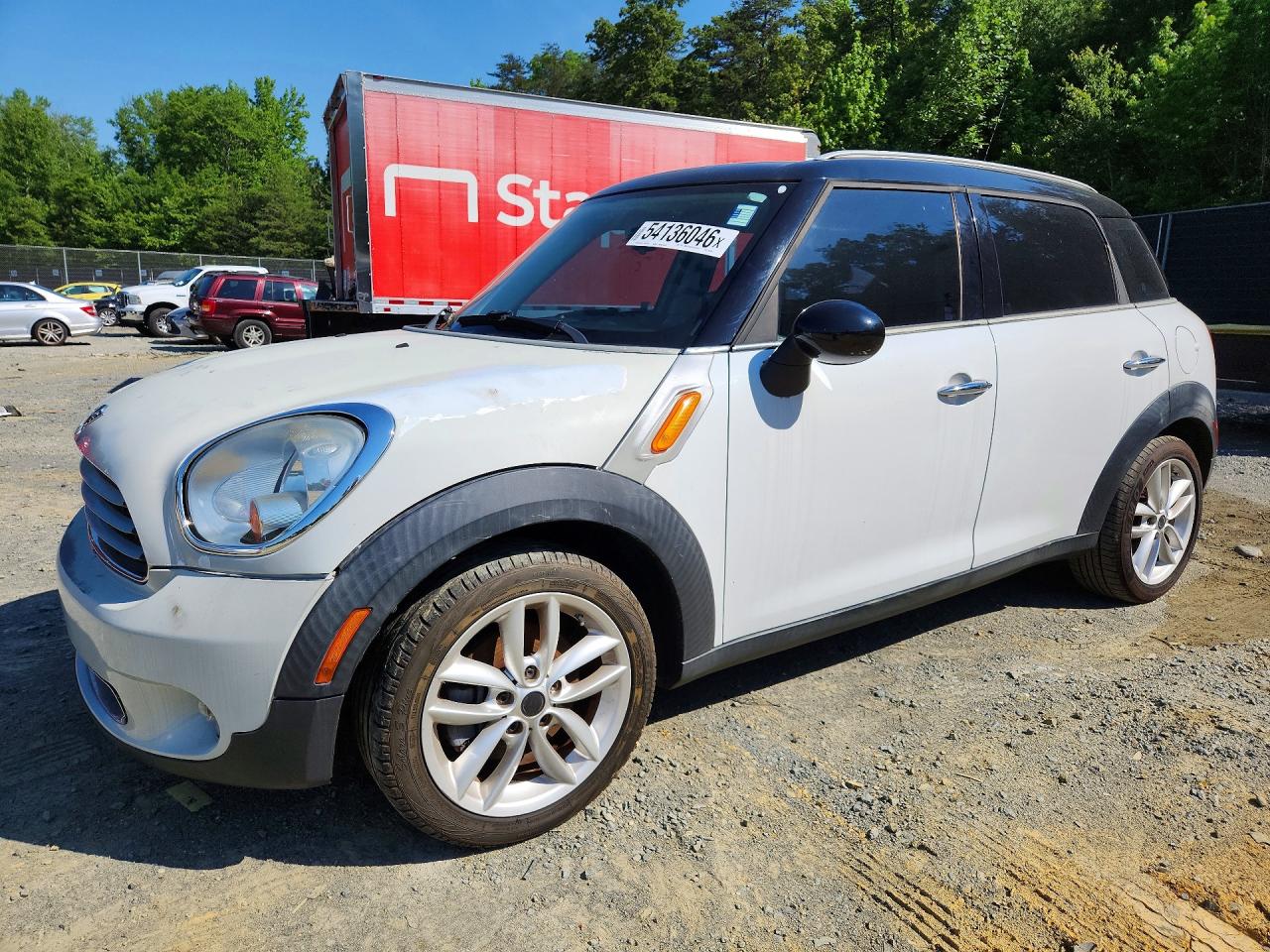 2012 MINI Countryman, VIN WMWZB3C50CWM04344 — Minor dents and scratches