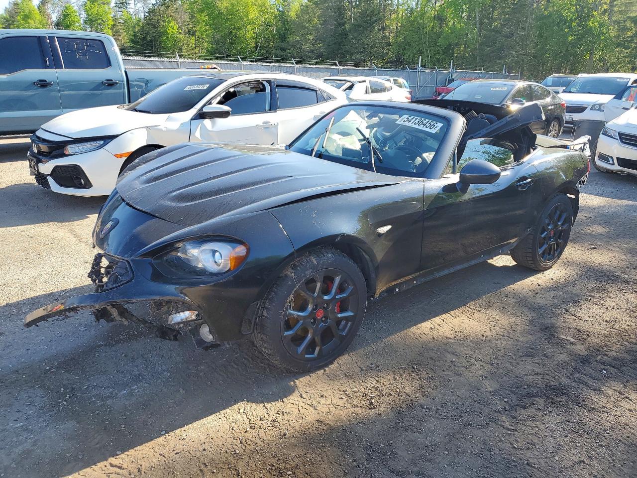 2017 FIAT 124 Spider Elaborazione Abarth, VIN JC1NFAEK3H0125121 — Side