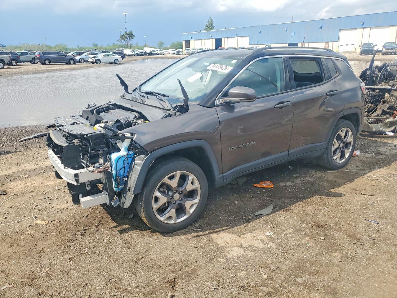 2020 Jeep Compass Limited, VIN 3C4NJDCB7LT222954 — Stripped