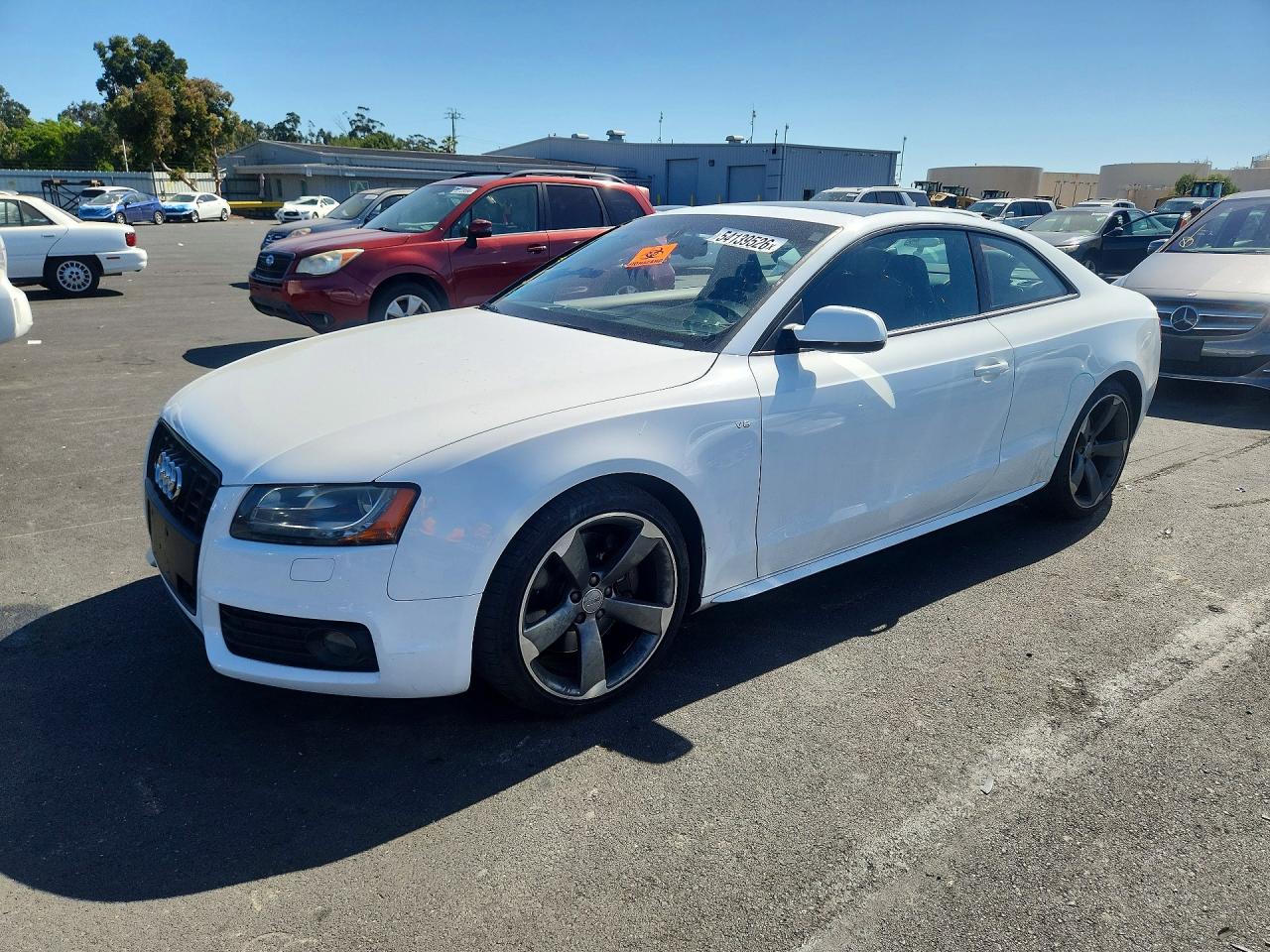 2012 Audi S5 Prestige, VIN WAUVVAFR9CA001355 — Vandalism