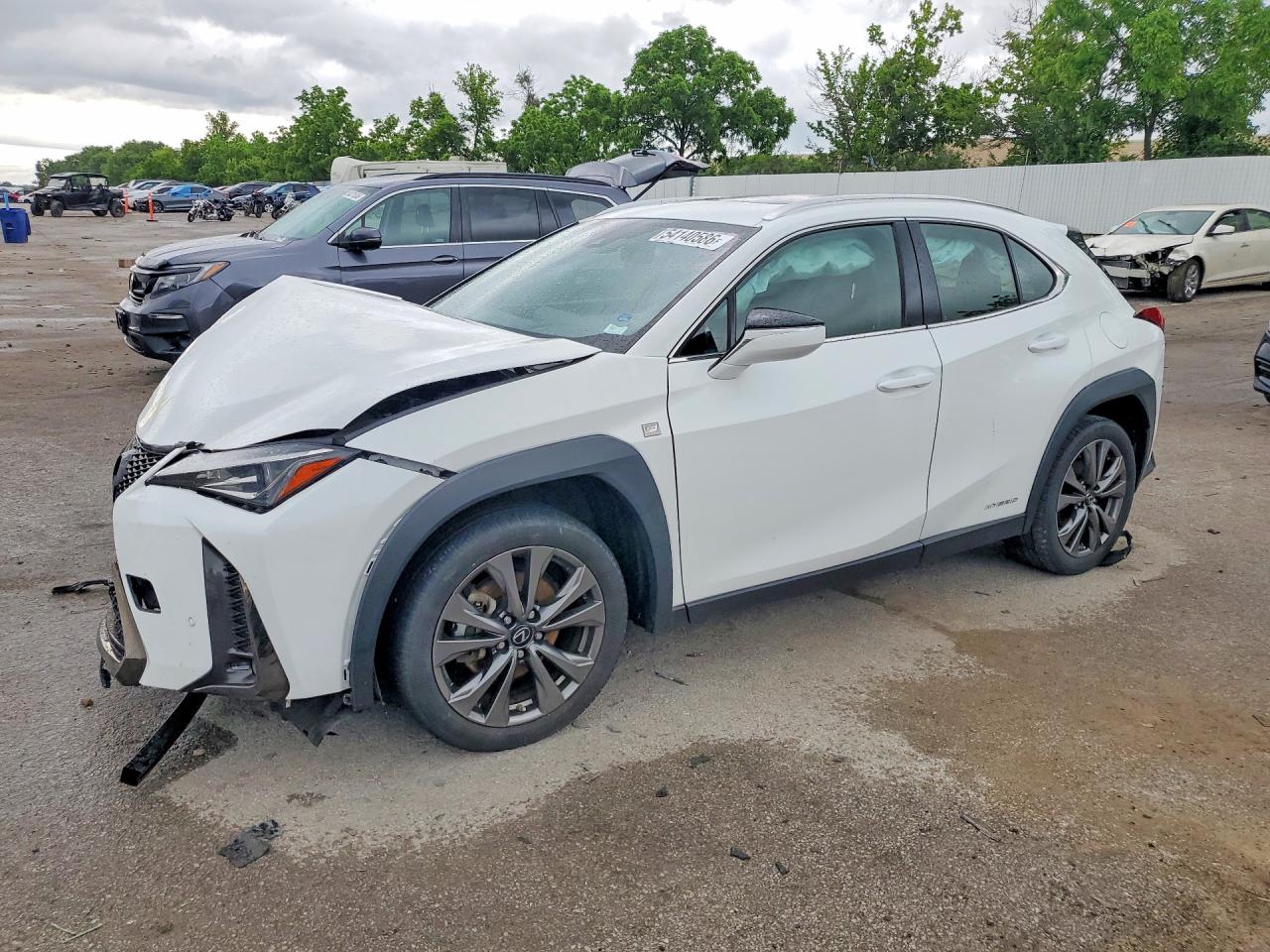 2020 Lexus UX 250h F Sport, VIN JTHR9JBHXL2023251 — Перед