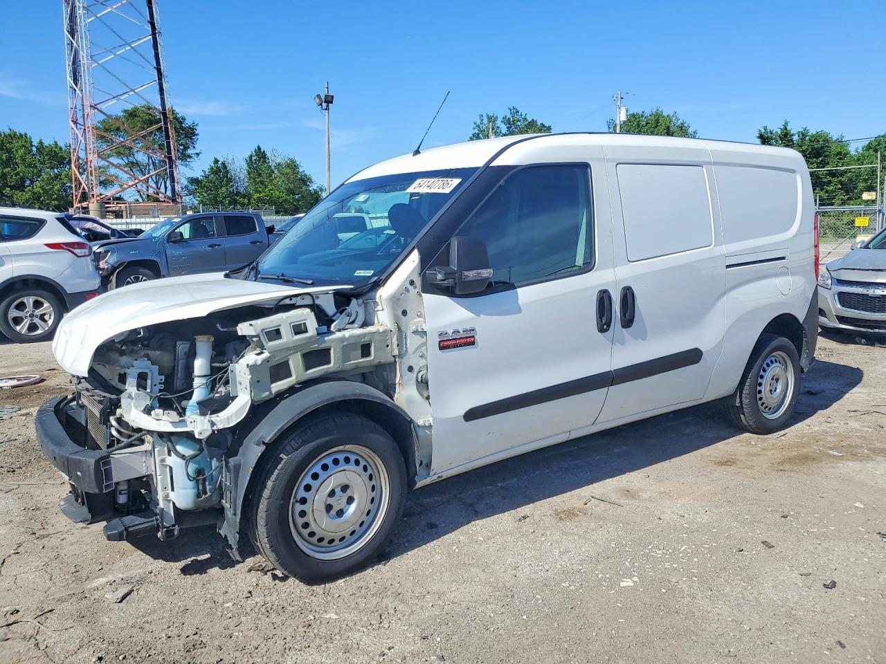 2021 Ram ProMaster City Cargo Tradesman, VIN ZFBHRFAB0M6T45160 — Front end