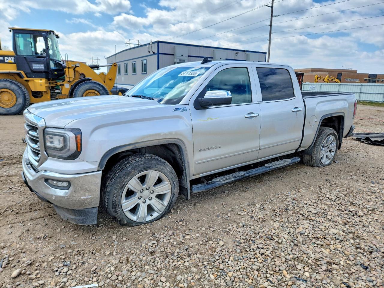 2018 GMC Sierra 1500 SLT, VIN 3GTU2NEC7JG594241 — Water / flood