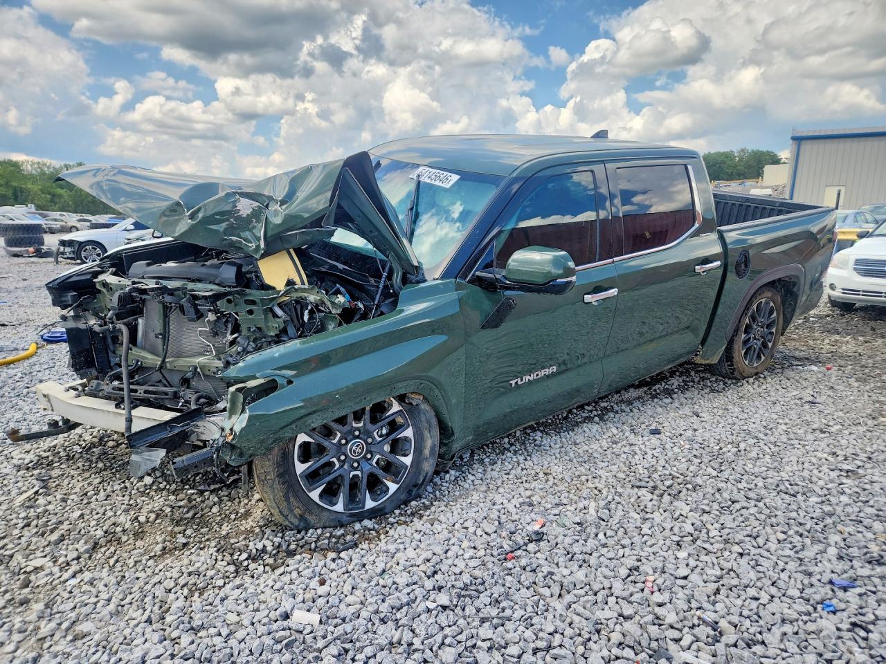 2022 Toyota Tundra Limited, VIN 5TFJA5DB8NX037337 — Front end