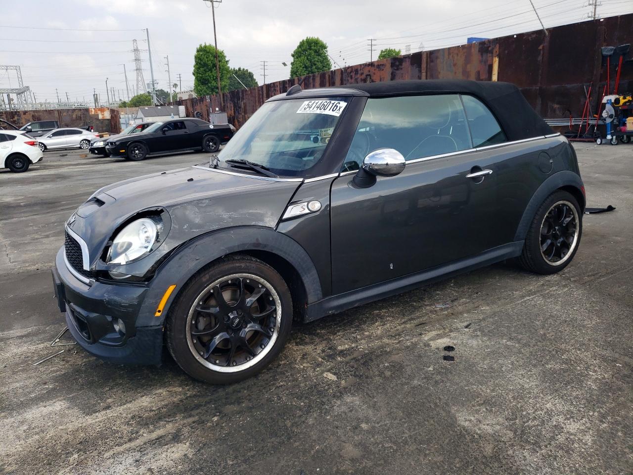 2012 MINI Convertible S, VIN WMWZP3C56CT296668 — Front end