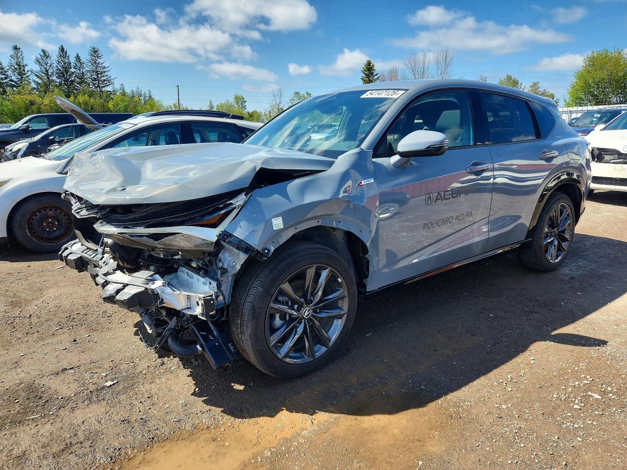 2026 Acura ADX w/A-Spec Package, VIN 3HDSA2H54TM100183 — Front end