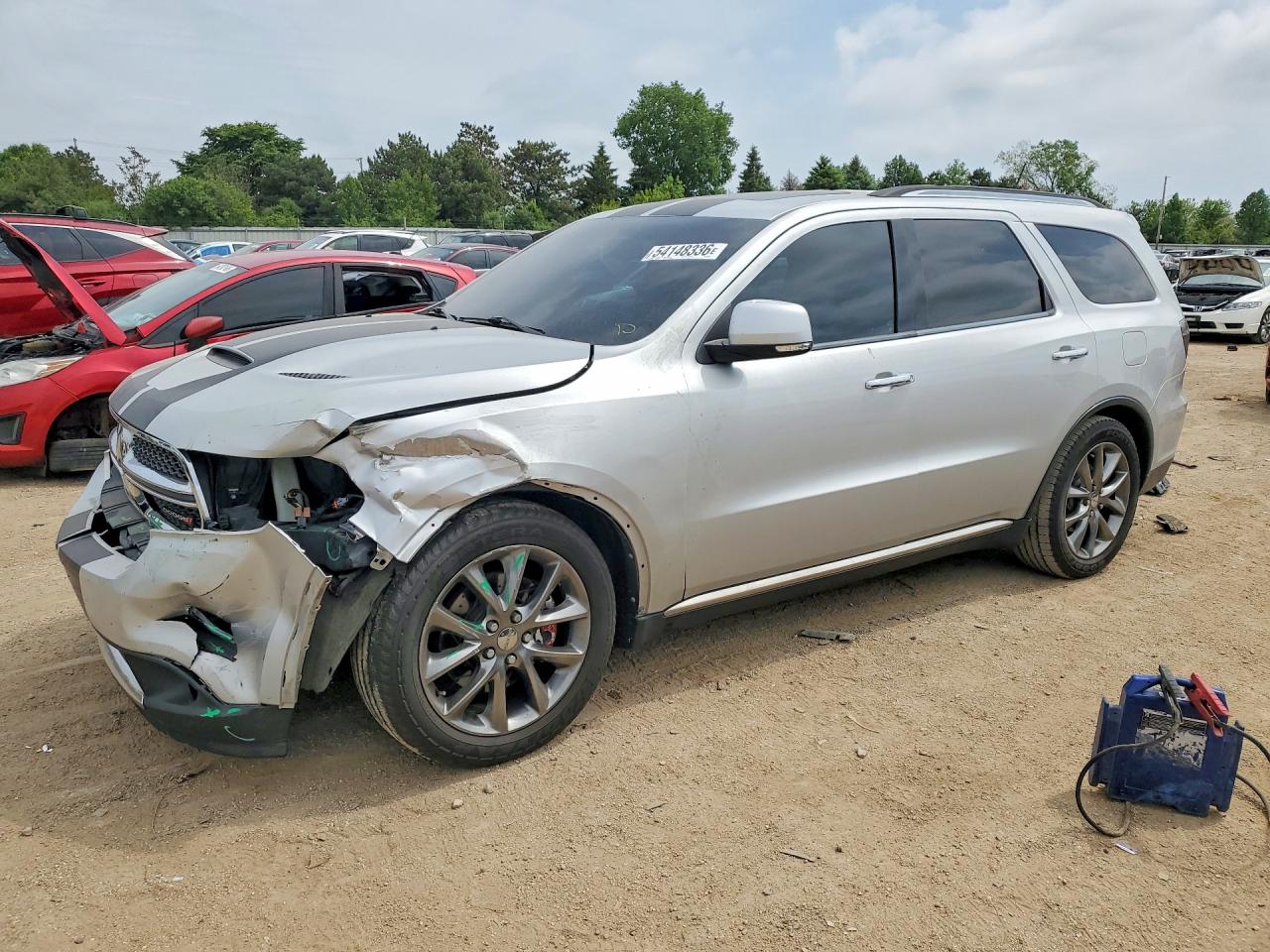 2013 Dodge Durango Crew, VIN 1C4SDJDT3DC618067 — Front end