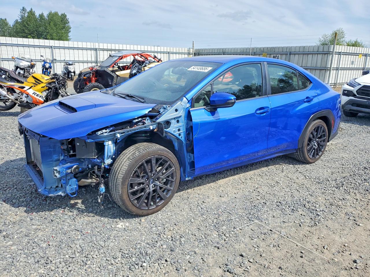 2022 Subaru WRX Limited, VIN JF1VBAL65N9029086 — Front end