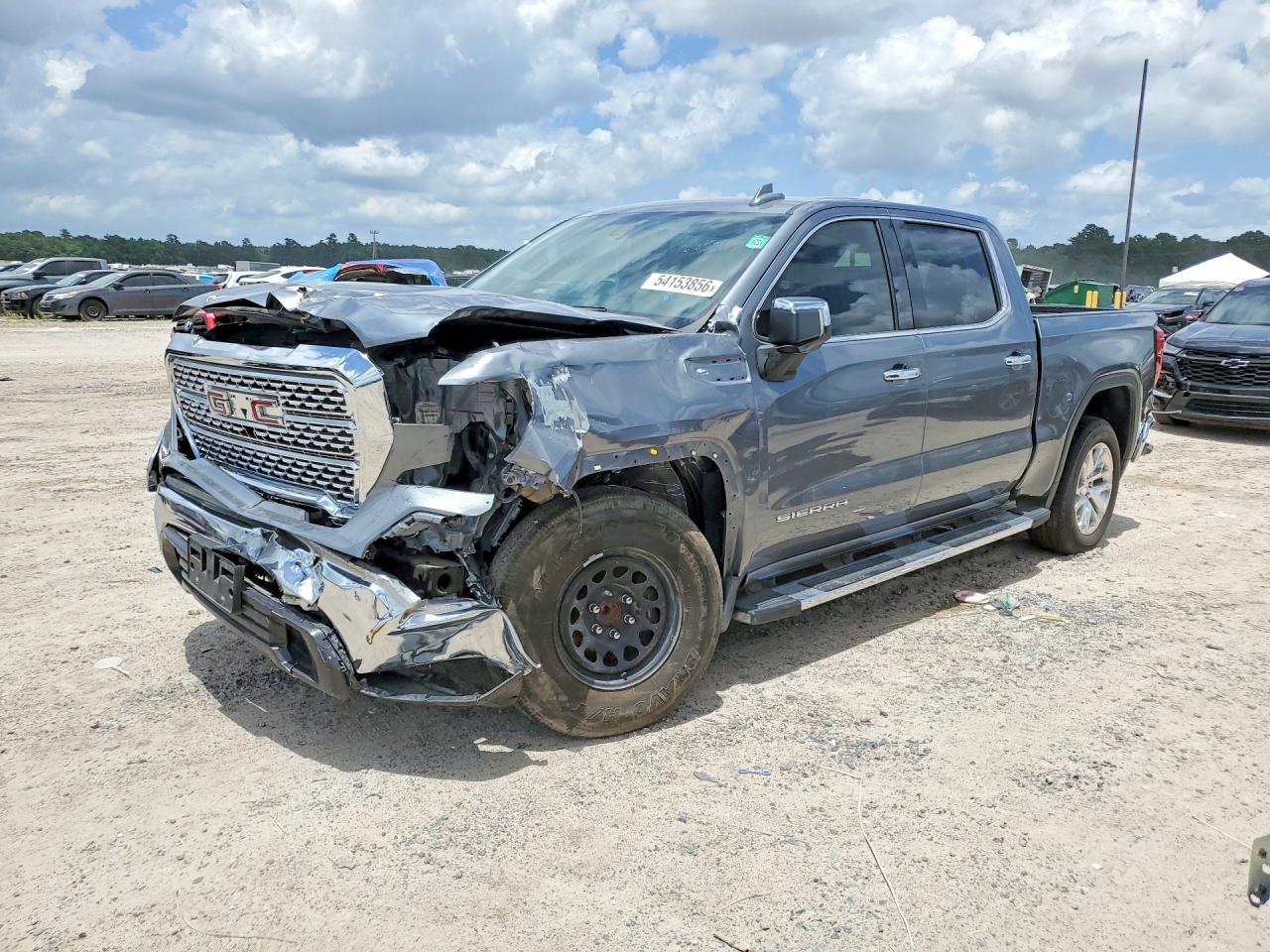 2022 GMC Sierra 1500 SLT, VIN 1GTP8DED5NZ216116 — Front end