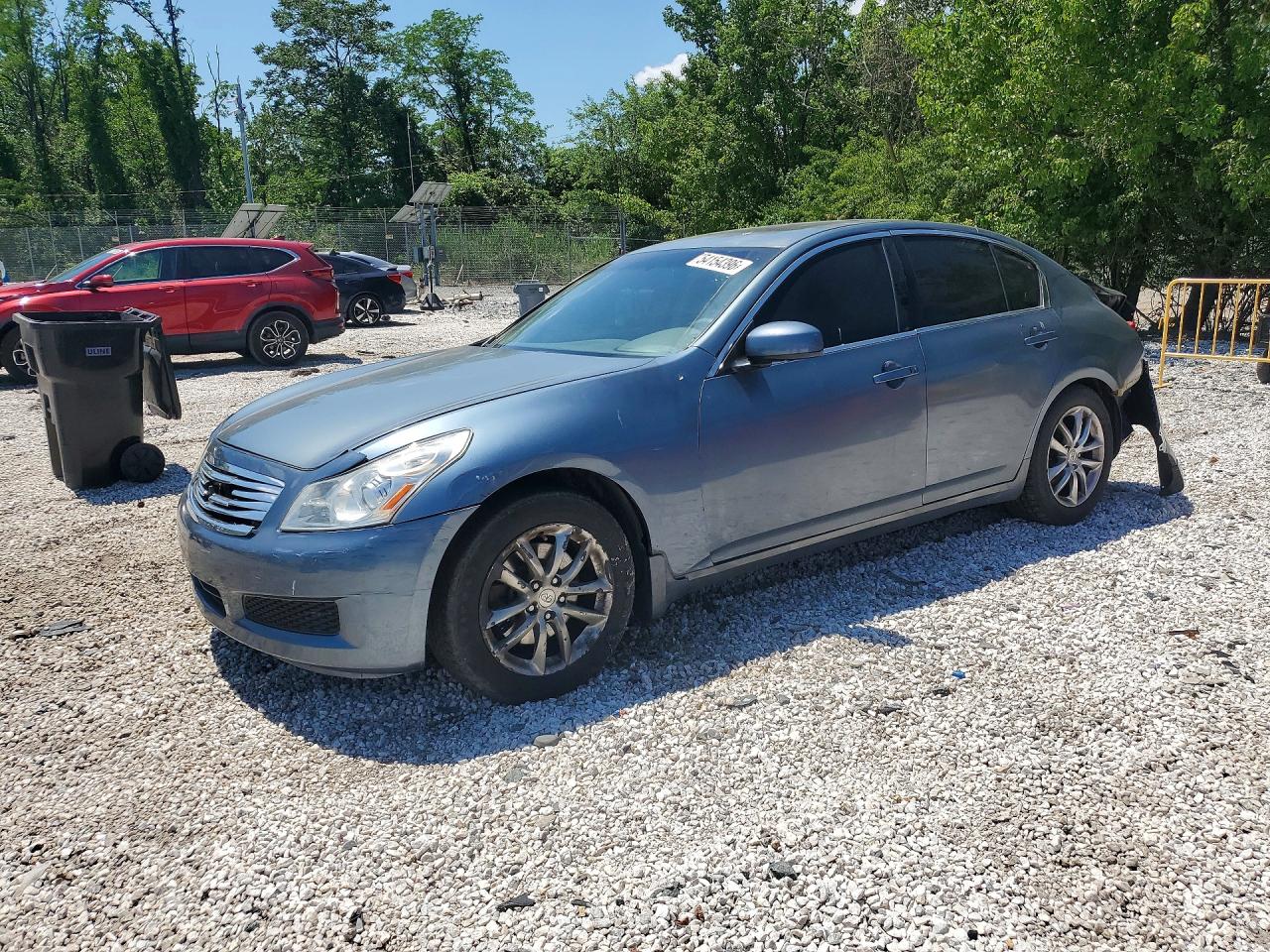2008 Infiniti G35 x, VIN JNKBV61F88M255210 — Rear end