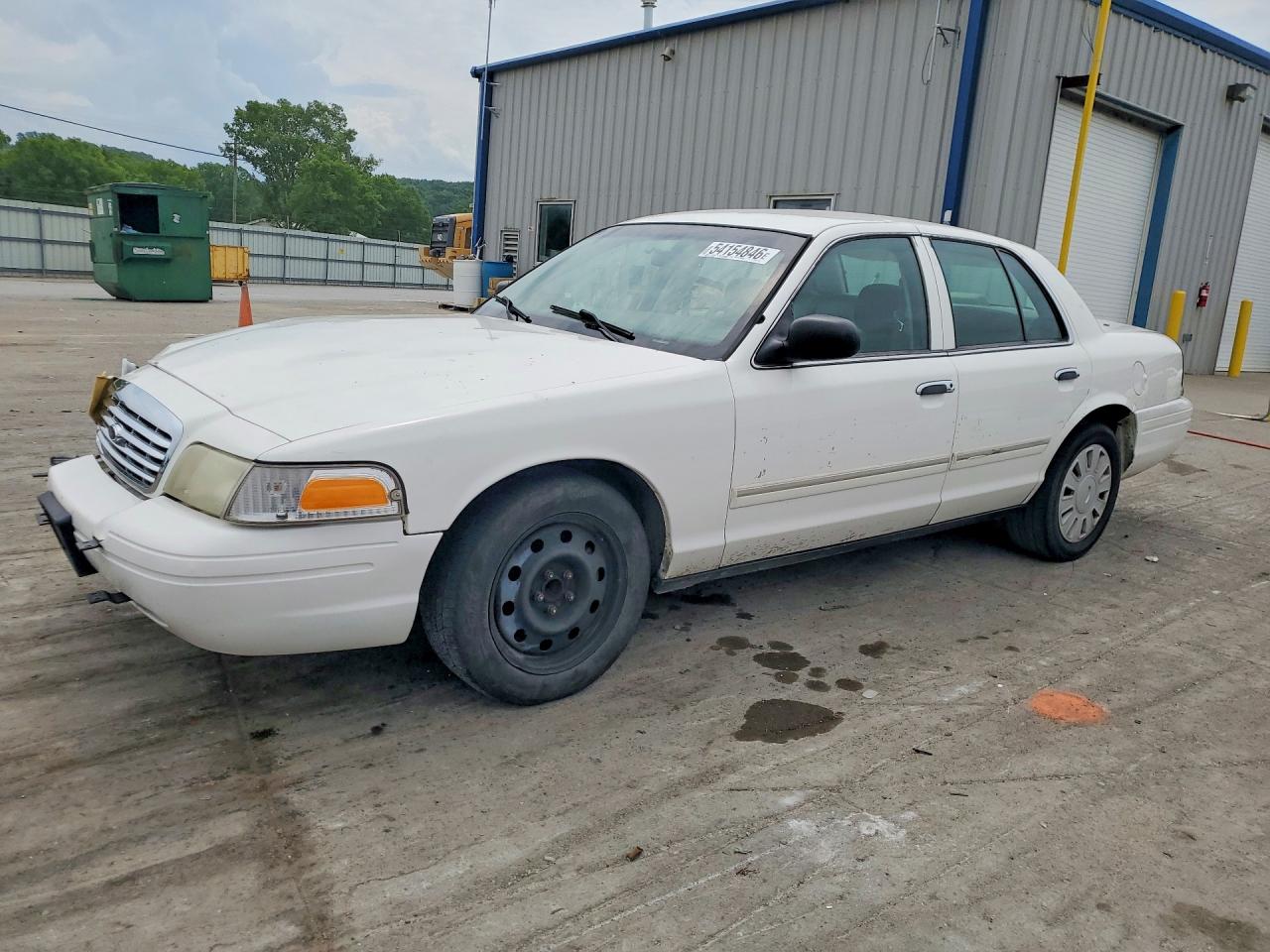 2010 Ford Police Interceptor, VIN 2FABP7BV7AX129044 — Rear end