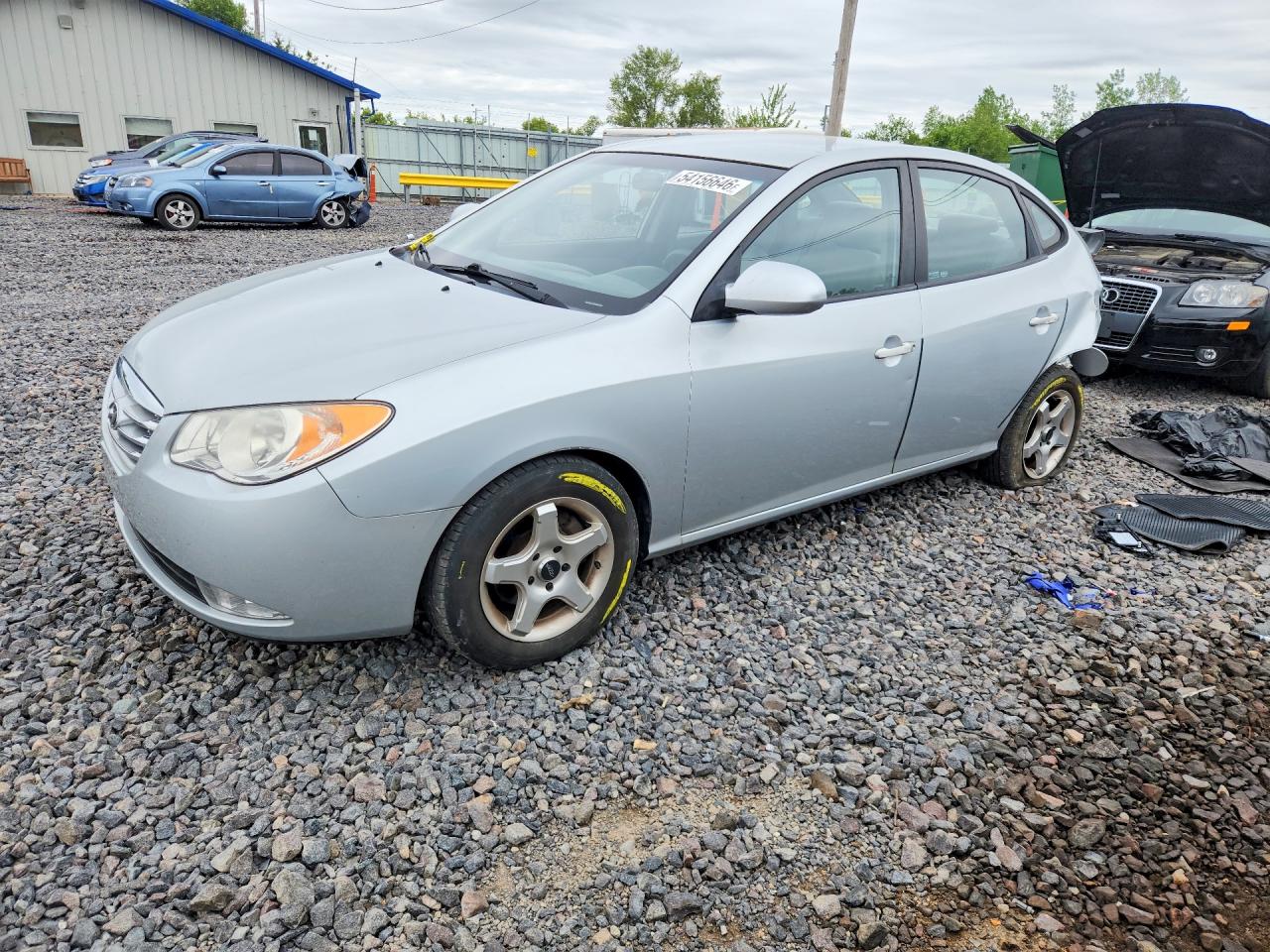 2010 Hyundai Elantra GLS, VIN KMHDU4AD4AU161794 — Rear end