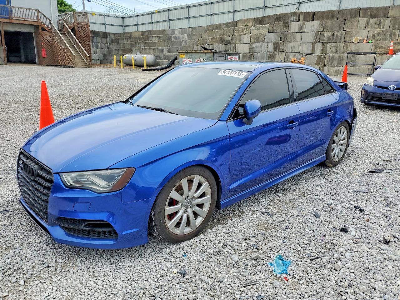 2016 Audi S3 Premium Plus, VIN WAUB1GFF4G1050928 — Rear end