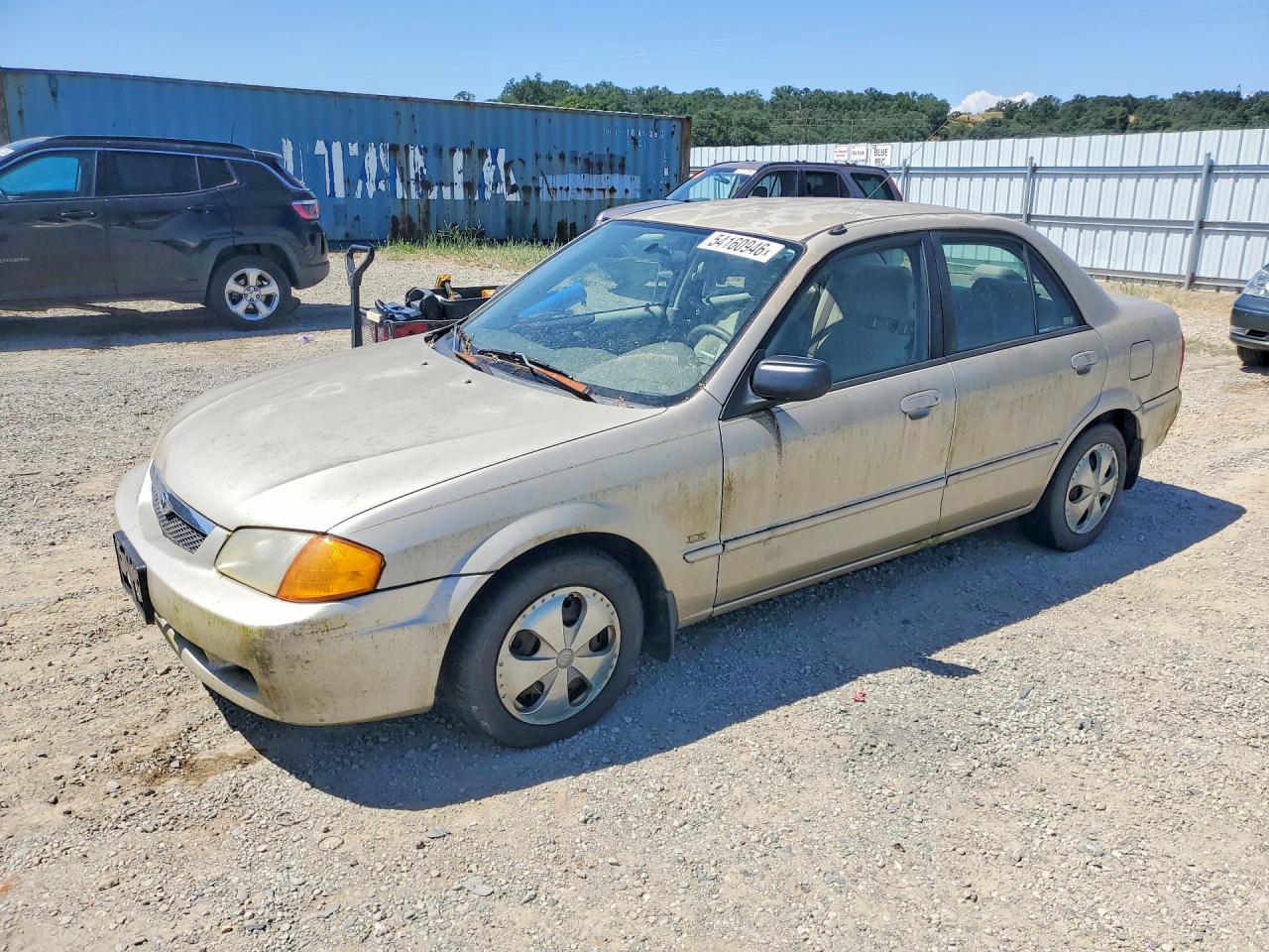1999 Mazda Protege DX, VIN JM1BJ2228X0194402 — Mechanical