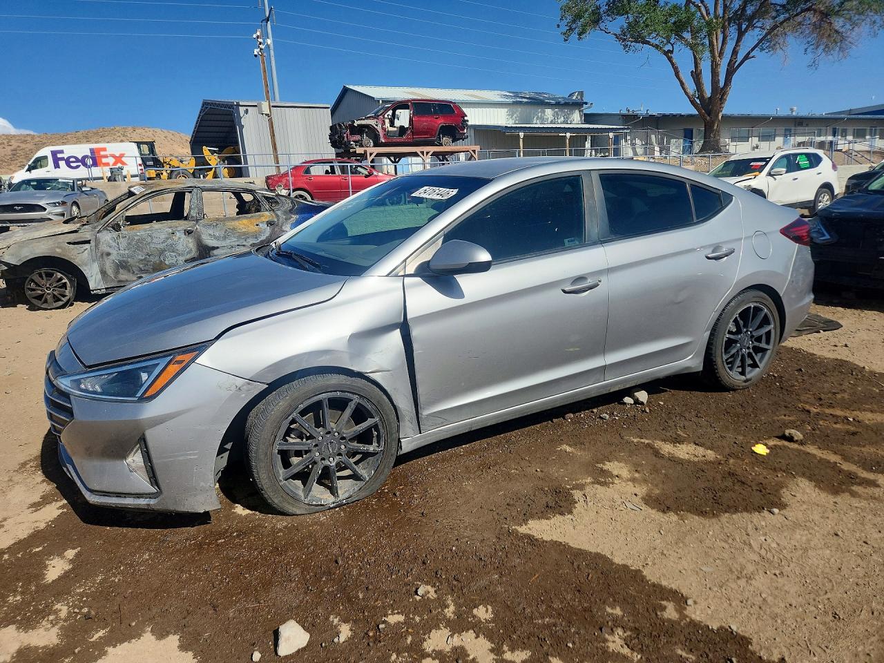 2020 Hyundai Elantra SE, VIN 5NPD74LFXLH595399 — Side
