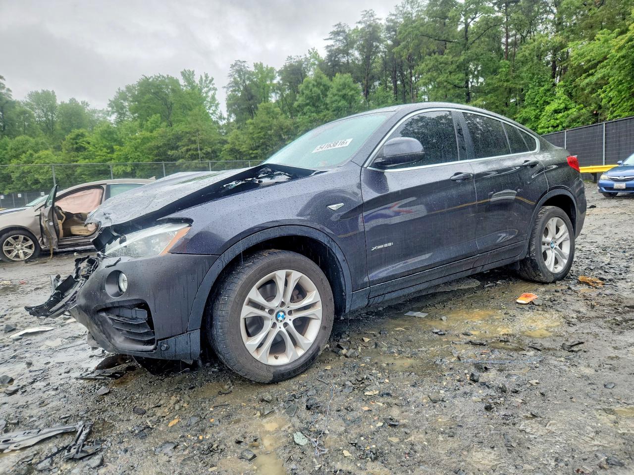 2017 BMW X4 xDrive28i, VIN 5UXXW3C5XH0T78620 — Front end