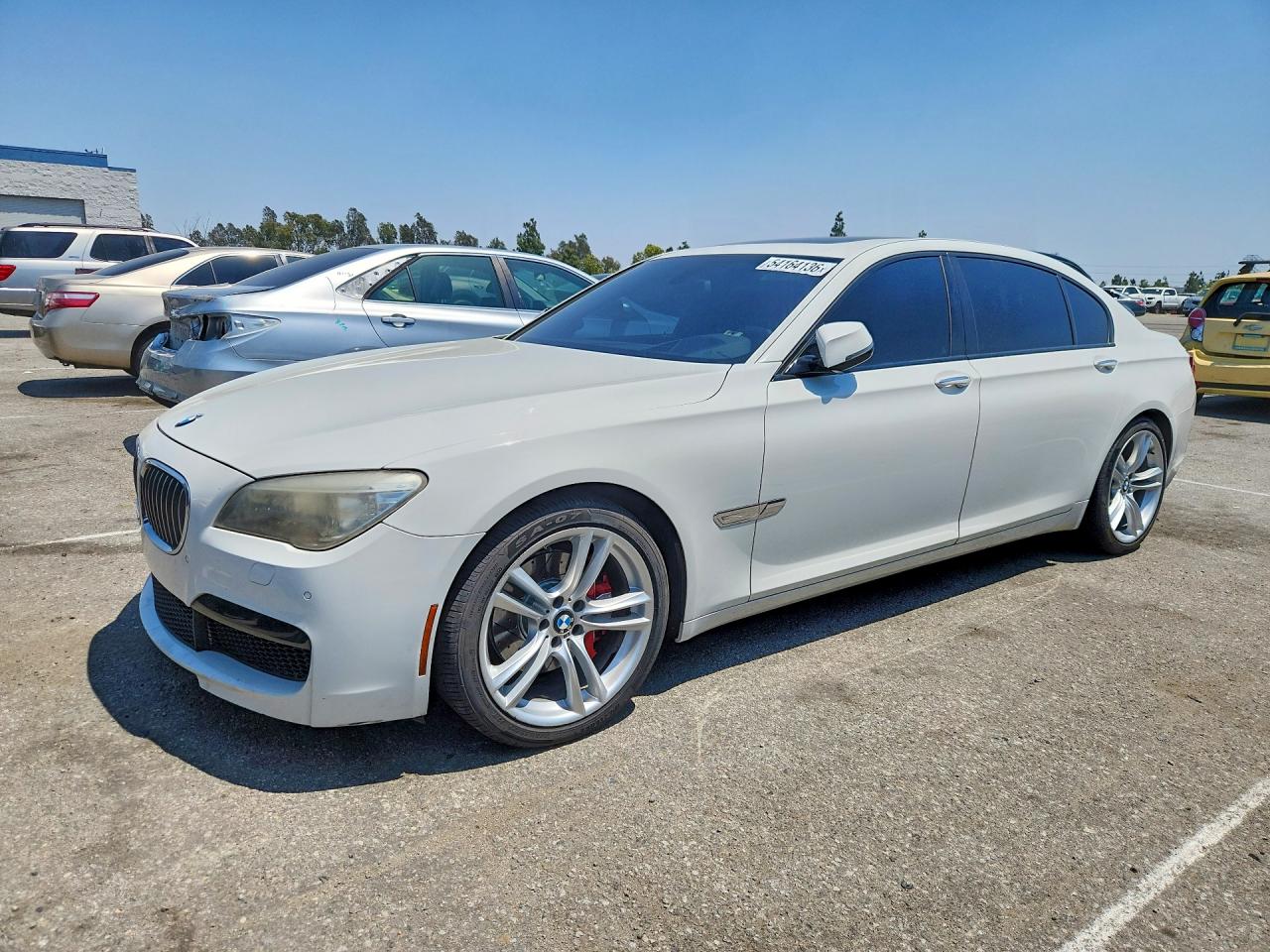 2013 BMW 7 Series 740Li xDrive, VIN WBAYF4C56DD127525 — Normal wear