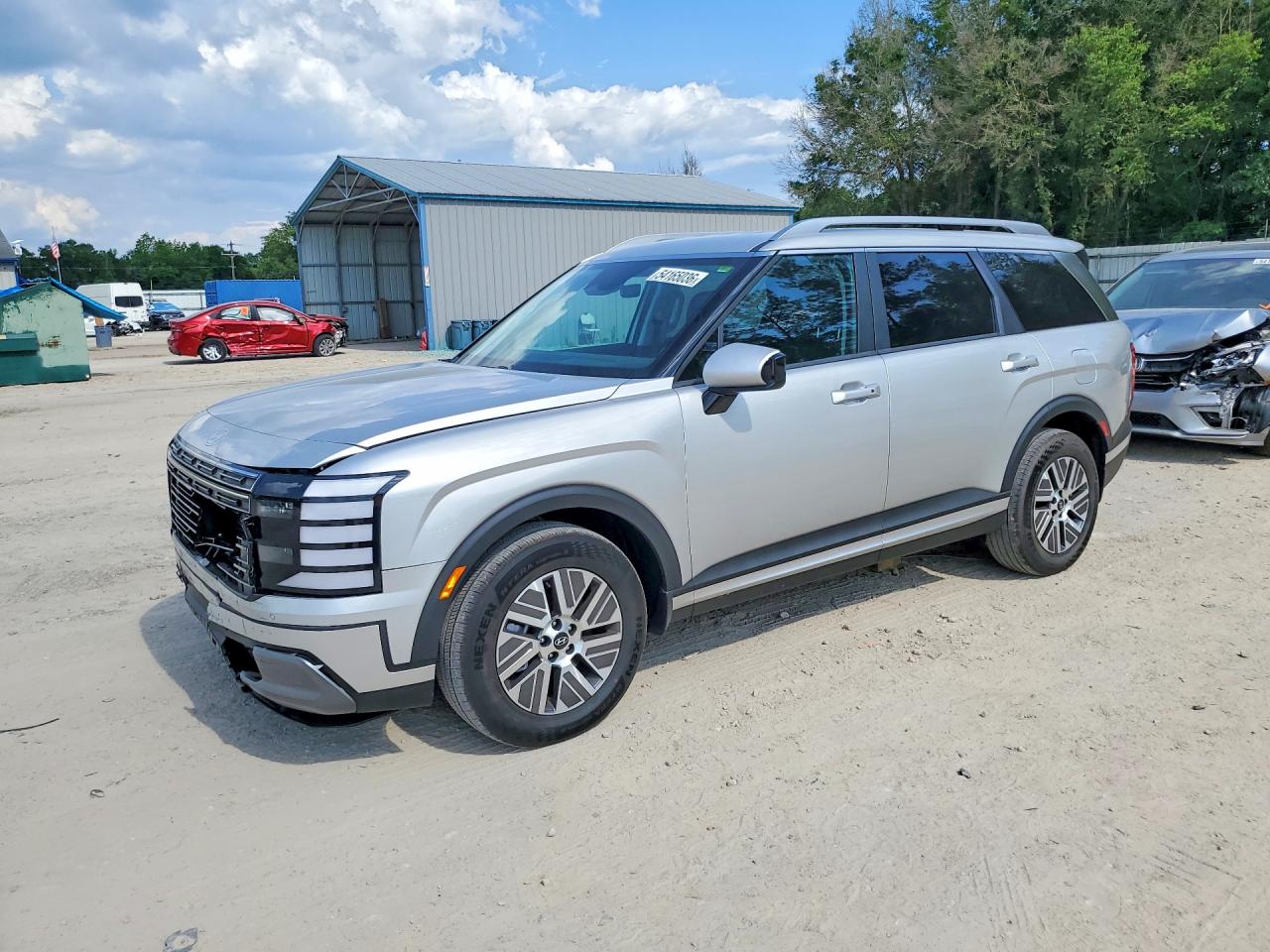 2026 Hyundai Palisade Hybrid Blue SEL 8P, VIN KM8RL5SA6TU071228 — Front end