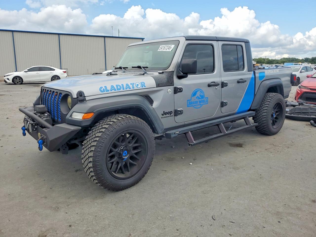 2020 Jeep Gladiator Sport S, VIN 1C6HJTAG9LL127059 — Rear end