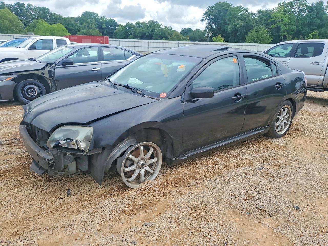 2007 Mitsubishi Galant Ralliart, VIN 4A3AB76T07E042106 — Перед